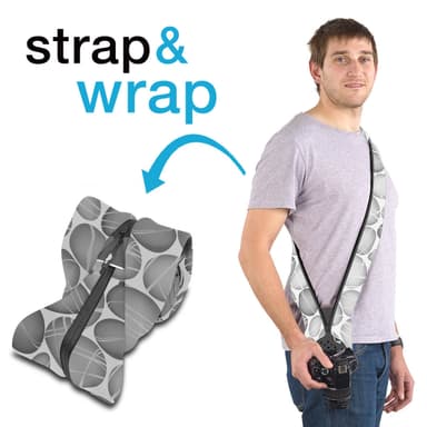 MIGGO Kamerahihna Strap & Wrap DSLRPebble Rd. MW SR-SLR PR 90