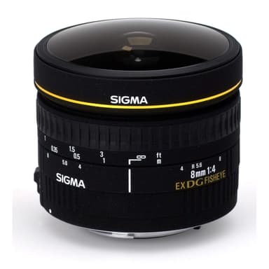 SIGMA AF 8 f/3,5 DG Fisheye EX CIRKULÄR CANON