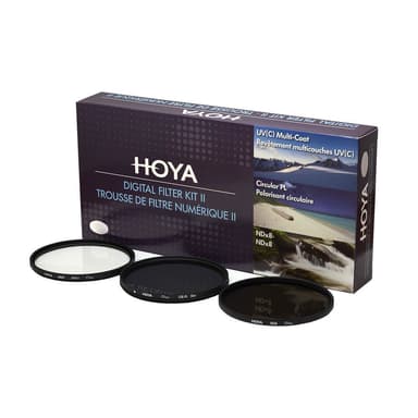 HOYA Suodinkit UV(C) Pol.Circ. NDx8 58mm.