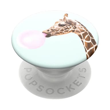 POPSOCKETS Bubblegum Giraffe Irrotettava Grip Telinetoiminnolla