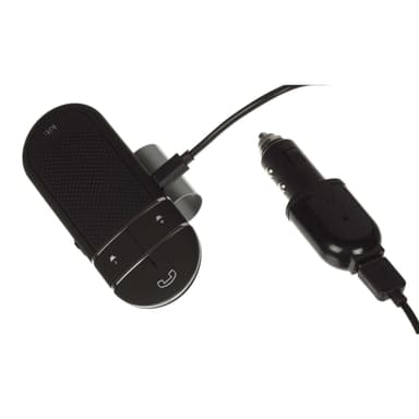KIT Auto Handsfree  Kiinnittyy aurinkosuojaan Musta
