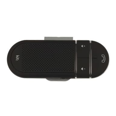 KIT Auto Handsfree  Kiinnittyy aurinkosuojaan Musta