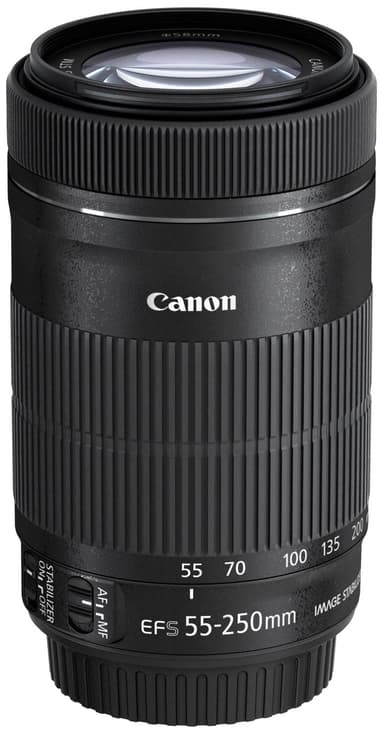 Canon EF-S 55-250mm f/4-5.6 IS STM objektiivi