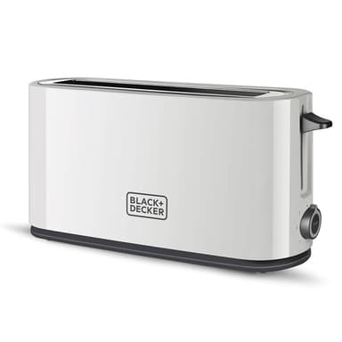 BLACK+DECKER Leivänpaahdin 1000W Valkoinen