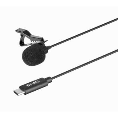 BOYA Mikrofoni BY-M3 Lavalier USB-C 6m.