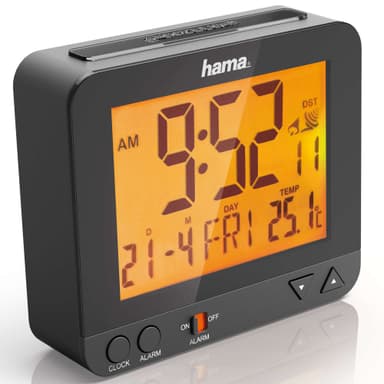 HAMA Herätyskello RC550 Radio Musta