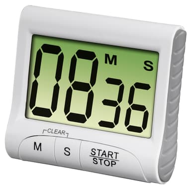 XAVAX Ajastin Keittiö Digital Countdown Valkoinen