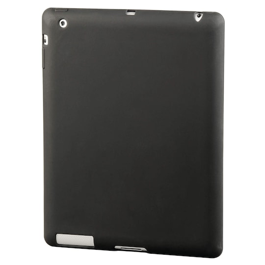 HAMA Cover iPad2 Silikon Musta .