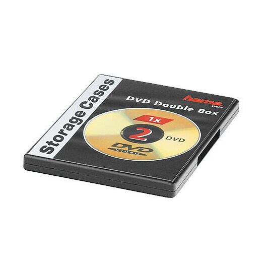HAMA DVD Double Jewel box sort 5pak
