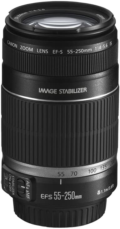 Canon EF-S 55-250mm IS objektiivi