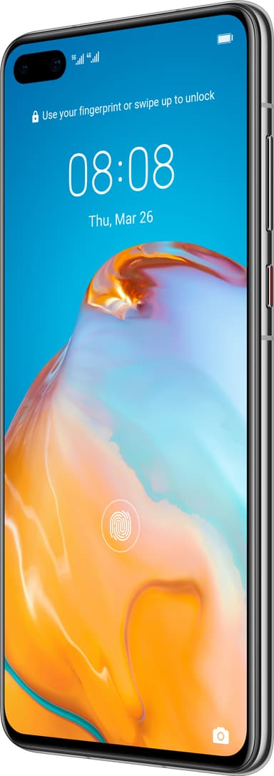 Huawei P40 5G älypuhelin 8/128GB (Ice White)