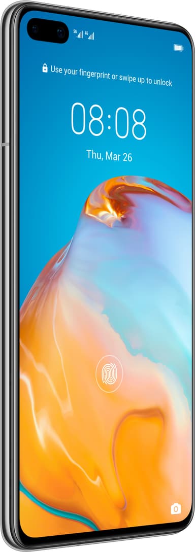 Huawei P40 5G älypuhelin 8/128GB (Ice White)