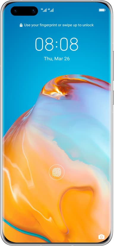 Huawei P40 Pro 5G älypuhelin 8/256 GB (Ice White)