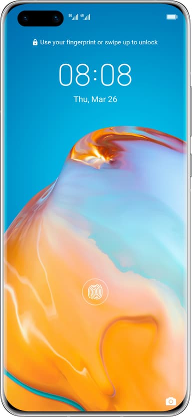 Huawei P40 Pro 5G älypuhelin 8/256 GB (Silver Frost)