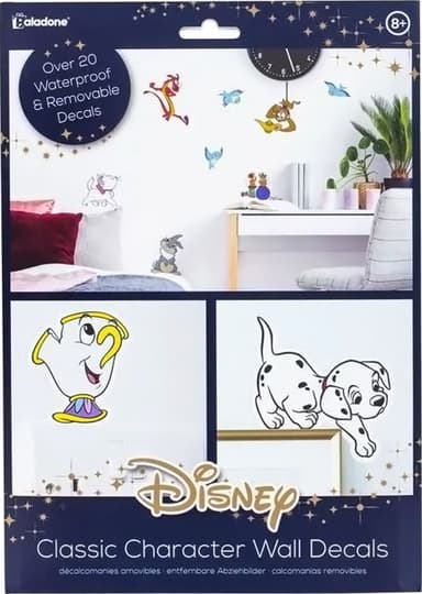 Paladone Disney Classic Character seinätarrat