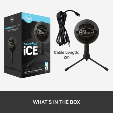 Blue Microphones Snowball iCE mikrofoni (musta)