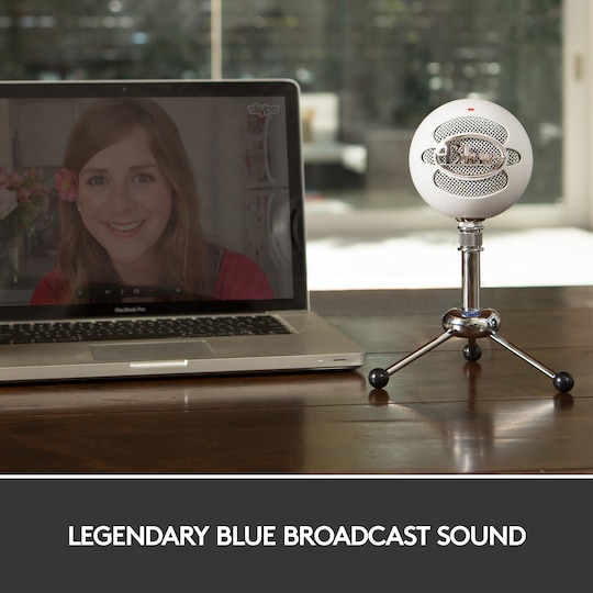 Blue Microphones Snowball mikrofoni (valkoinen)