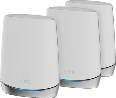 Netgear Orbi RBK753 AX4200 Tri-band Mesh WiFi 6 reititin (3 kpl)