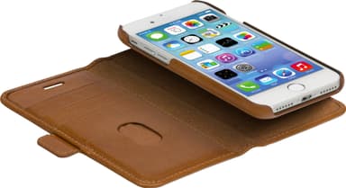 Dbramante Lynge iPhone 6/7/8/SE Gen. 2/3 lompakkokotelo (ruskea)