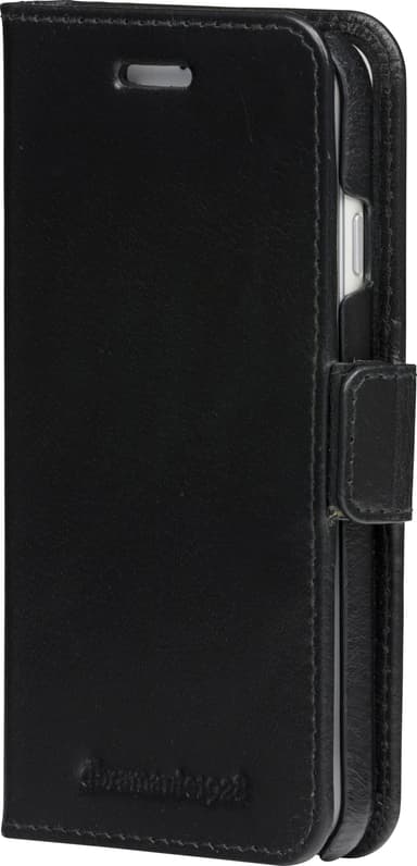 Dbramante Lynge iPhone 6/7/8/SE Gen. 2/3 lompakkokotelo (musta)