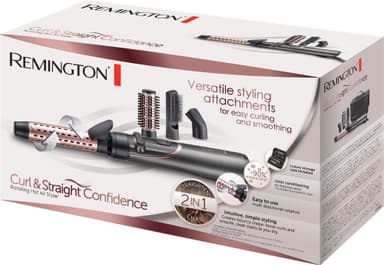 Remington Curl & Straight Confidence kuumailmaharja AS8606