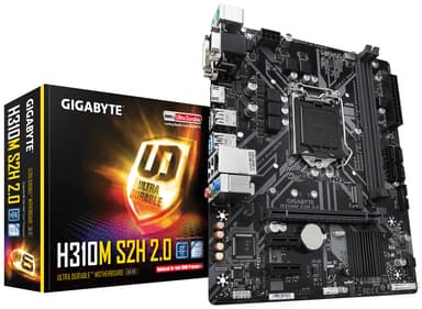 Gigabyte H310M S2H 2.0 motherboard LGA 1151 (Socket H4) Micro ATX Intel H310 Express