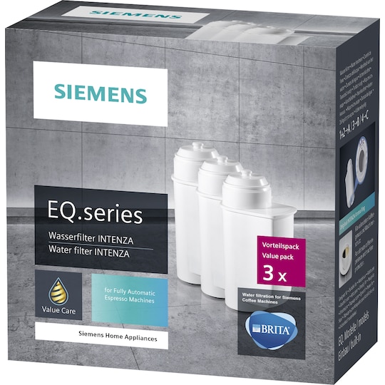 Siemens Espresso EQ Series vesisuodatin TZ70033