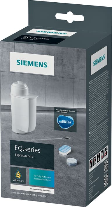 Siemens Espresso EQ Series puhdistuspakkaus TZ80004B
