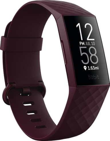 Fitbit Charge 4 aktiivisuusranneke (ruusupuu)