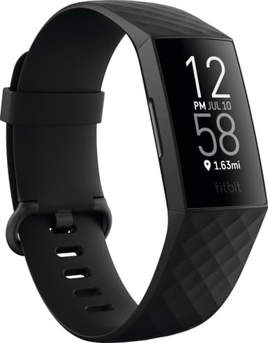 Fitbit Charge 4 aktiivisuusranneke (musta)