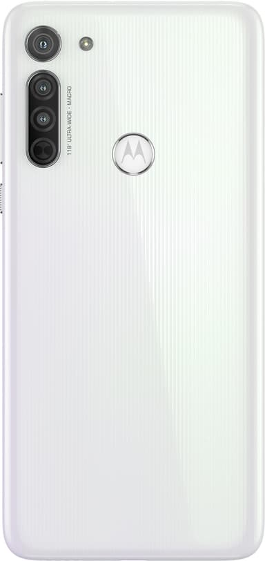 Motorola Moto G8 älypuhelin 4/64GB (helmenvalkoinen)