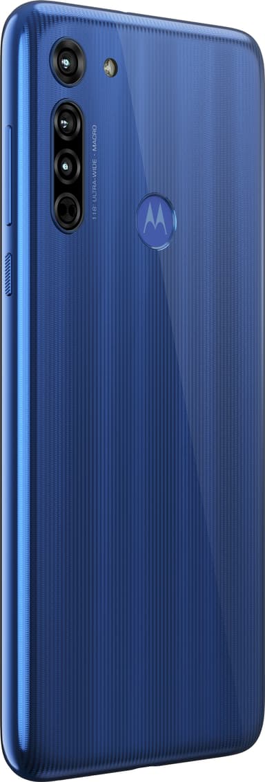 Motorola Moto G8 älypuhelin 4/64GB (neonsininen)