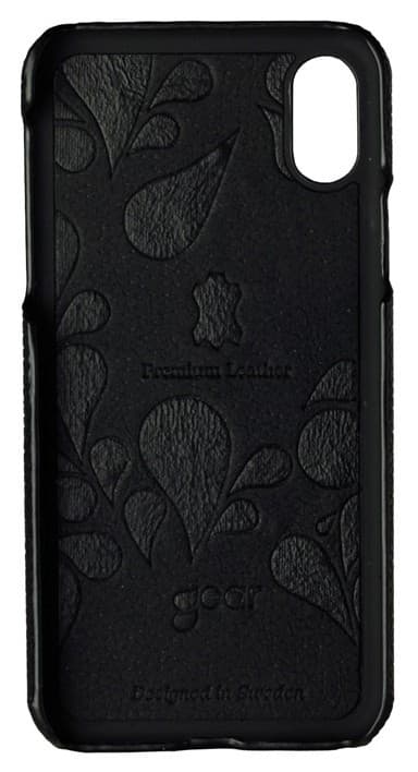 Mobilskal Skinn Svart - iPhone X / XS