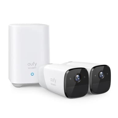 Eufy Cam2 seurantajärjestelmää - 2-cam kit