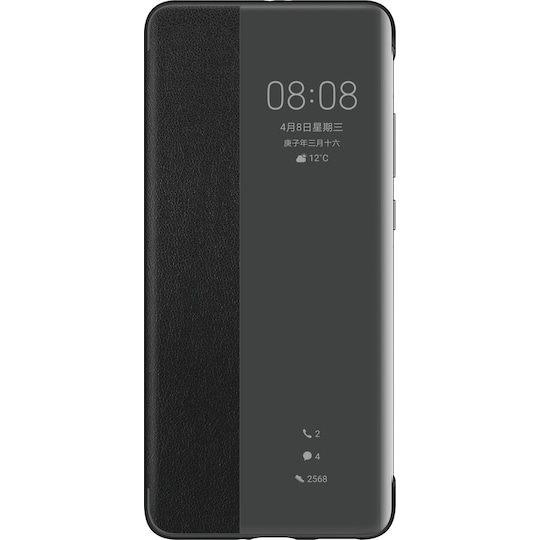 Huawei P40 Pro Smart View suojakotelo (musta)