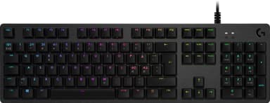 Logitech G512 pelinäppäimistö (GX Red kytkimet)