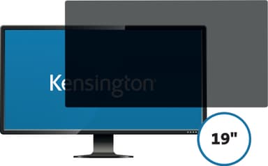 Kensington 19" tietoturvasuoja (16:10 suhde)