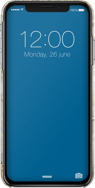 iDeal of Sweden suojakuori iPhone Xs Max (Sparkle Greige Marble)