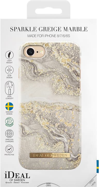 iDeal of Sweden suojakuori iPhone 6/7/8/SE Gen. 3 (Sparkle Greige Ma.)