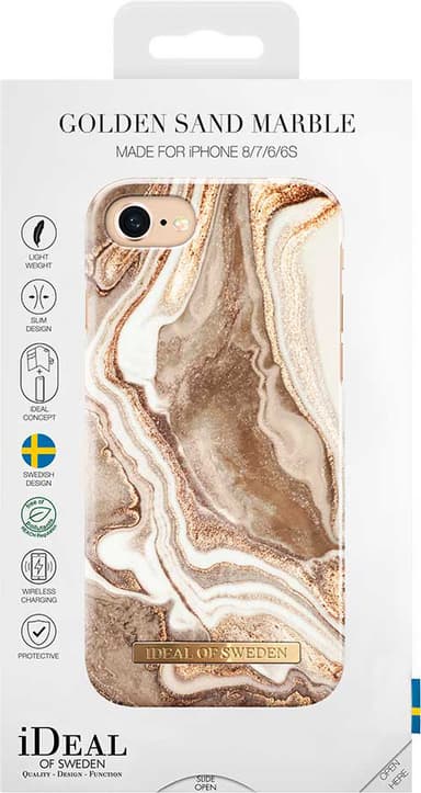 iDeal of Sweden suojakuori Apple iPhone 6/7/8/SE Gen. 2/3 (Golden Sa.)