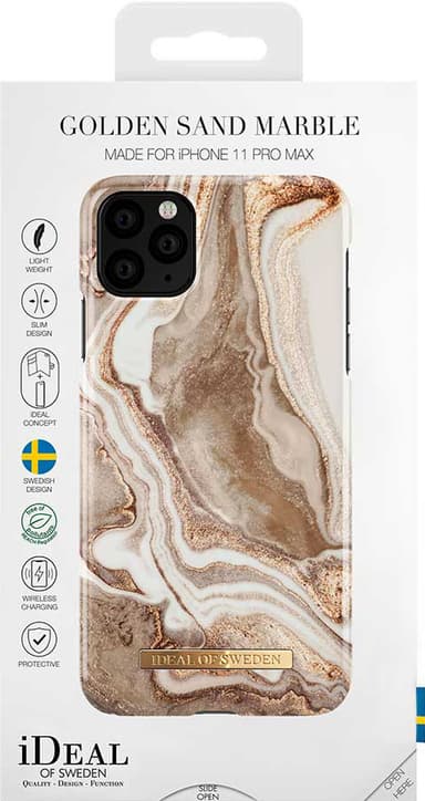 iDeal of Sweden suojakuori Apple iPhone 11 Pro Max(Golden Sand Marble)
