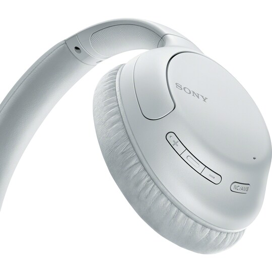 Sony WH-CH710N langattomat around-ear kuulokkeet (valkoinen)
