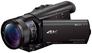 Sony FDR-AX100 4K videokamera (musta)