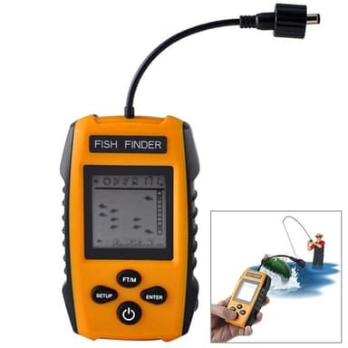 Fish Finder Sonar Tunnistimella & LCD Näytöllä