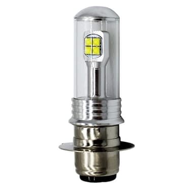 LED ajovalon polttimo Moottoripyörä 8 LED 750LM 6000K 6M/P15D 40W