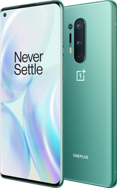 OnePlus 8 Pro älypuhelin 12/256 GB (Glacial Green)