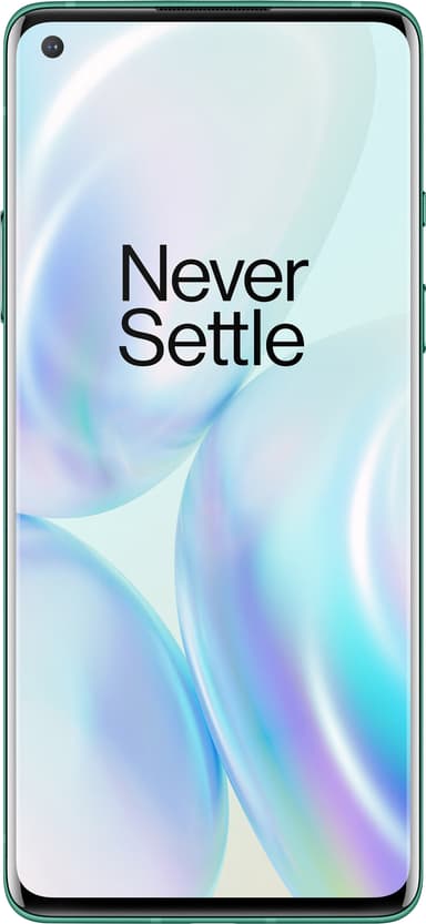 OnePlus 8 älypuhelin 12/256 GB (Glacial Green)