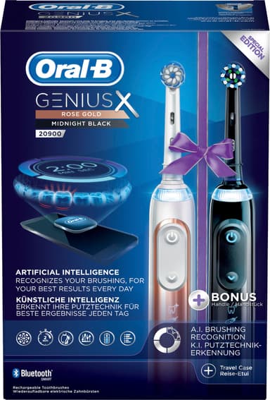 Oral-B Genius X sähköhammasharja Double Body Special Edition 20900