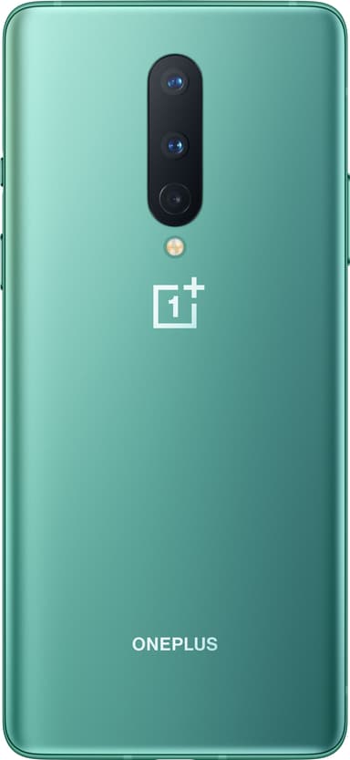 OnePlus 8 älypuhelin 12/256 GB (Glacial Green)