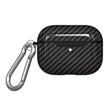 Carbon kotelo Apple AirPods Pro - Musta